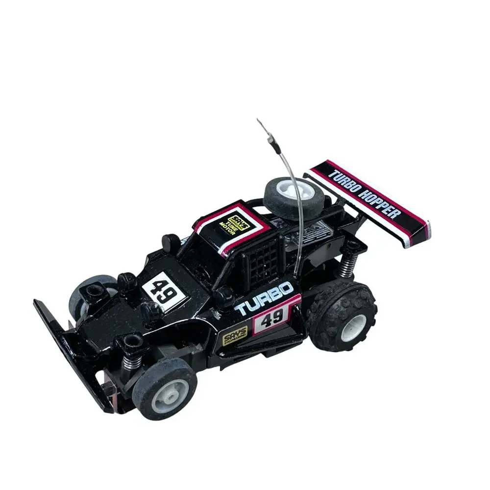 TYCO Racin' Turbo Hopper Offroad #49 Black HO Scale Slot Car